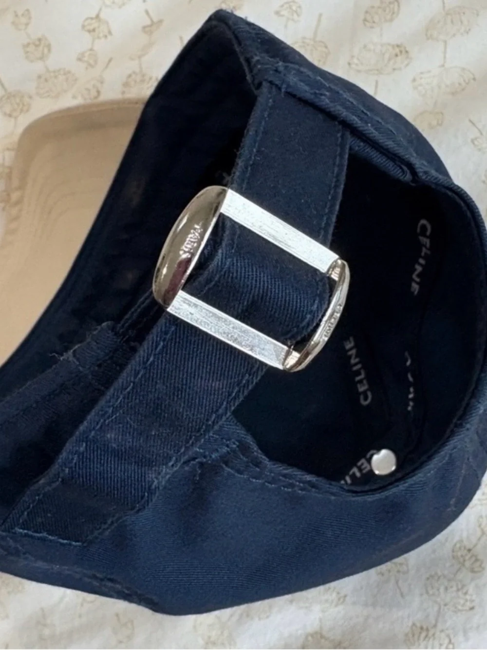 Celine University BaseballCap Navy/Cream - Picture 3 of 5